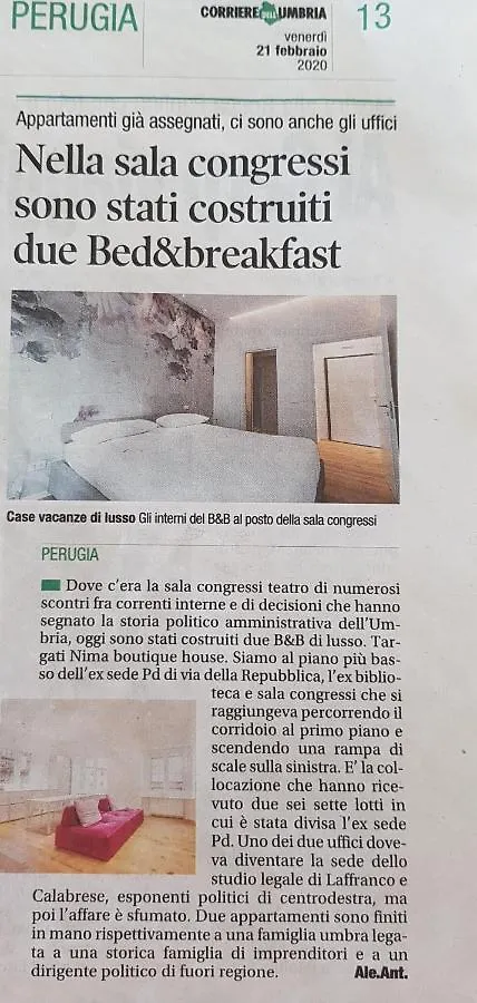 Apartamento Nima Boutique House Perugia 0*,  Italia